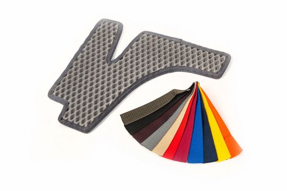 Коврики EVA (серые, передние, для 1-20241) для Volkswagen T5 Transporter 2003-2010 гг