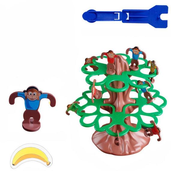 Настільна інтерактивна гра Ummi 707-31 Jumping Monkeys Game Brown / Green | Зображення 4