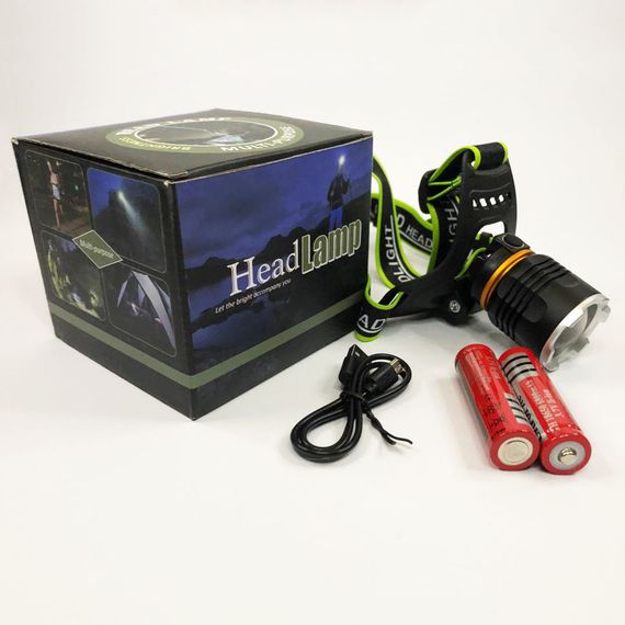 Фанарь налобный Police BL-8003-P50 | Фонарь на голову для рыбалки | Фонарь на голову MV-500 для рыбалки | Зображення 1