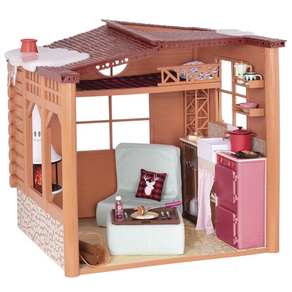 Игровой набор Our Generation Дом с аксессуарами &quot;Cozy Cabin&quot; BD37961 (BD37961) | Зображення 4