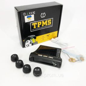 Система контролю тиску у шинах TPMS+SOLAR зовнішні датчики AZ-35