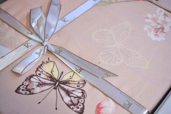 Постельное белье First Choice Cotton Satin 160x220 см семейный Matilde Powder | Зображення 3