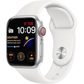 Умные смарт часы Smart Watch I7 PRO MAX с голосовым вызовом тонометр пульсометр оксиметр. KY-185 Цвет: белый