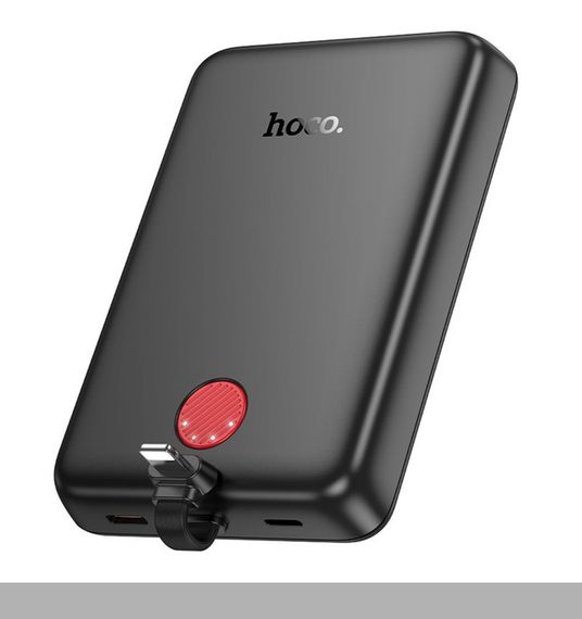 Power Bank Hoco J133A Triumph PD20W Magnetic з вбудованим кабелем iP 10000mAh (47000-J133A_471) | Зображення 2