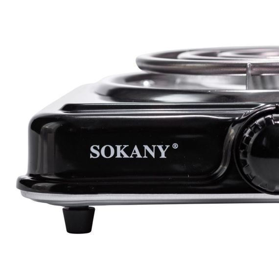 Настольная электрическая плита на одну конфорку 1000 Вт SOKANY SK-5111 | Зображення 5
