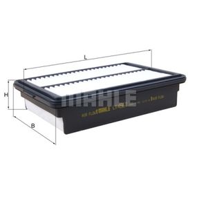 Воздушный фильтр для автомобиля Mahle LX4567