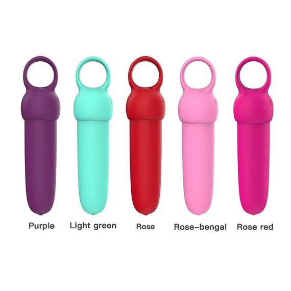 Міні-вібратор Every Night Toys Elliot світло-бірюзовий, 10 режимів вібрації Sex Aura | Зображення 4