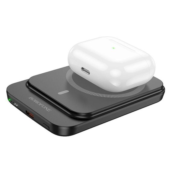 Універсальна Мобільна Батарея Power Bank Borofone BJ63 Nimble PD20W magnetic 5000mAh Колір Чорний | Зображення 4