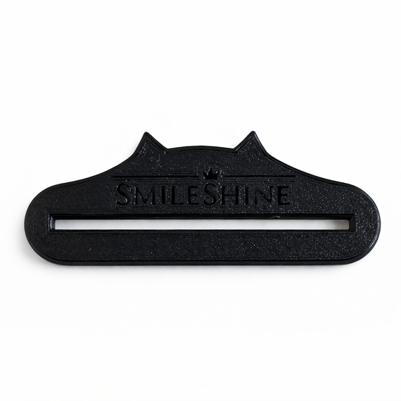 Дозатор-витискач для зубної пасти "SmileShine" Кіт, чорний | Зображення 2