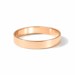 Обручальное кольцо из красного золота К-0716 14.5