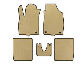 Коврики EVA (Бежевые) для Fiat Panda 2003-2011 гг
