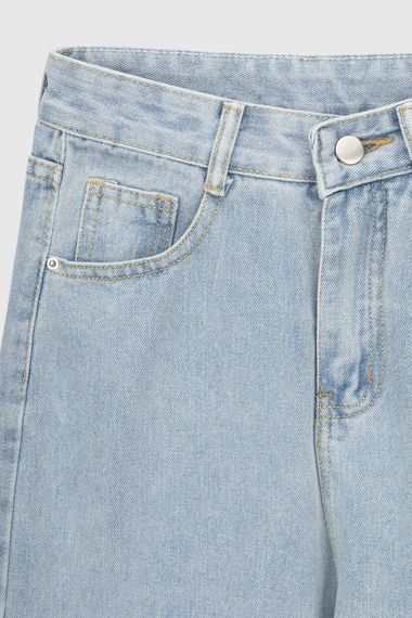 Джинси Mom Fit жіночі  801 XL Блакитний shop (2000990501790) | Зображення 6