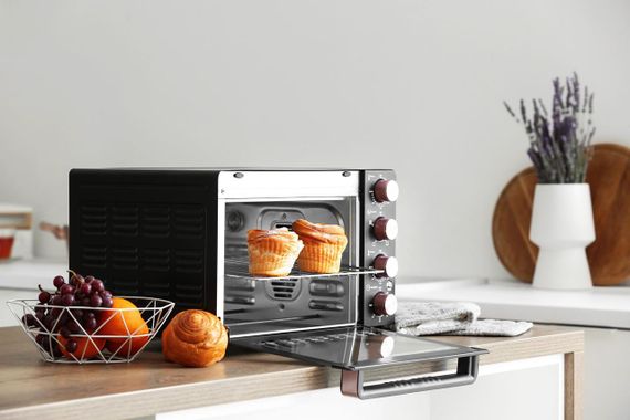 Електродуховка настільна Magio MG-247, 20 л, 1500 Вт, з конвекцією і таймером | Зображення 1