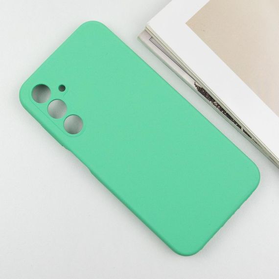 Чохол Silicone Cover Lakshmi Full Camera (AA) для Samsung Galaxy A25 5G Ментоловый / Mint | Зображення 2