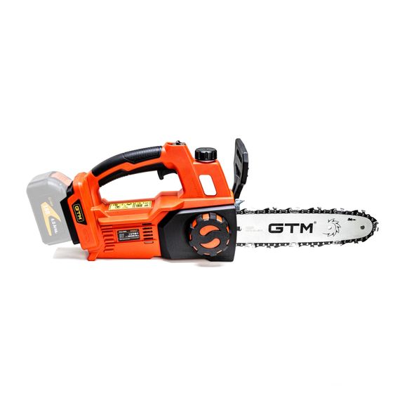 Пила ланцюгова акумуляторна GTM CS18/250BL (25 см, 10 м/с, BL, 18V, комплект) | Зображення 2