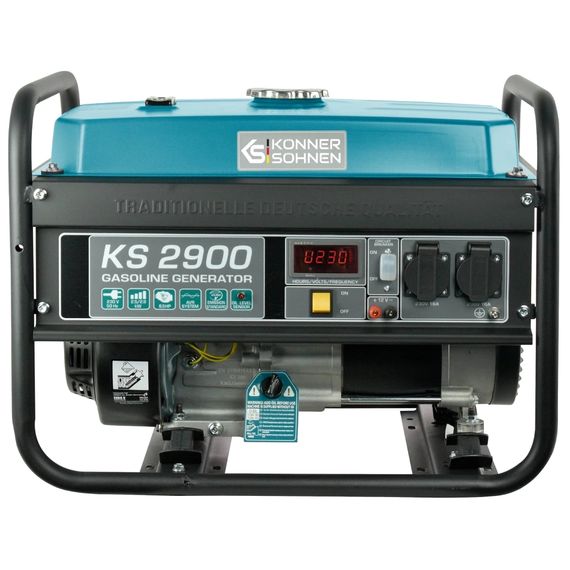 Konner&Sohnen KS 2900 2.9кВт 230В ручной запуск Генератор бензиновий