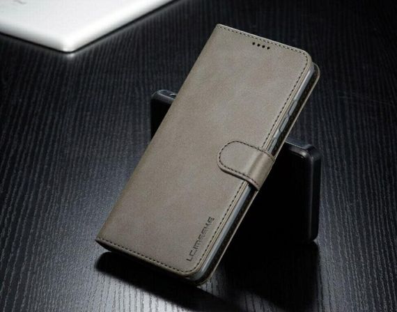 Чохол книжка iMeeke для Xiaomi Redmi Note 8 Pro колір Сірий