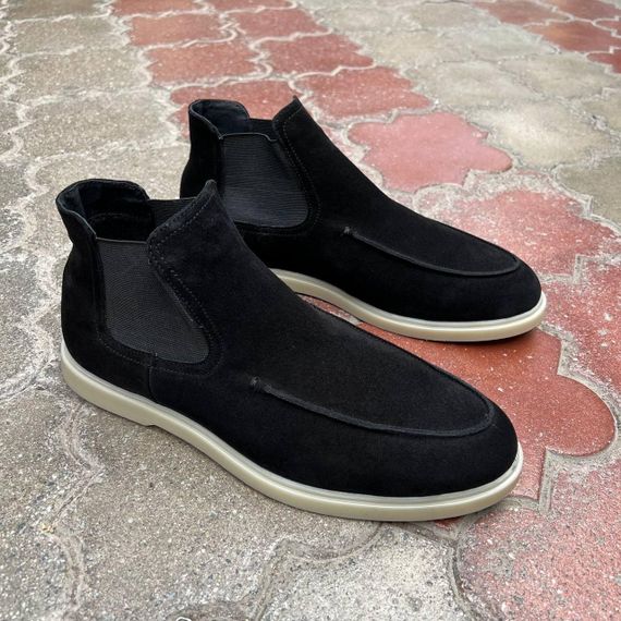 Замшеві челсі Berg утеплені байкою 47 розмір | Зображення 1