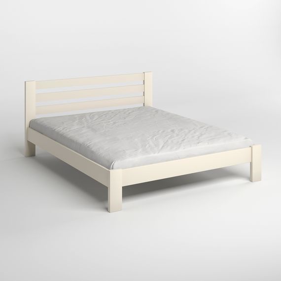 Двоспальне дерев'яне ліжко Mebigrand Колумбія Айворі (S0505Y30R) 160х190 см (MBG-3298) | Зображення 1