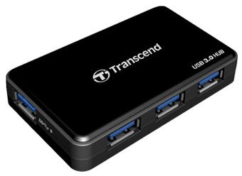 USB-хаб Transcend SuperSpeed Hub TS-HUB3K USB 3.0 | Зображення 1