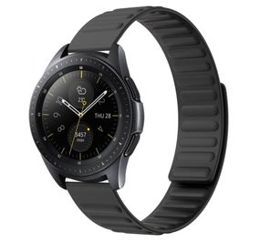 Силіконовий магнітний ремінець Primolux Magnet для годинника Samsung Galaxy Watch 42 mm SM-R810 - Black