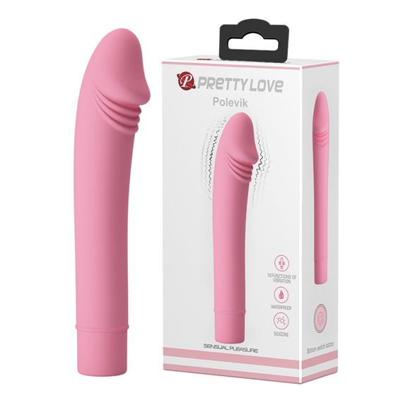Вібратор - Pretty Love Polevick Vibrator Light Pink Sex Aura