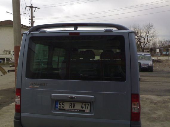 Спойлер Ісіклі низький дах (під фарбування) для Ford Transit 2000-2014 рр | Зображення 2