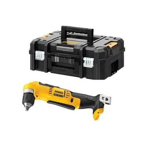 Дрель-шуруповерт аккумуляторная угловая 33 Нм DeWALT DCD740NT