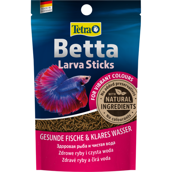 Корм сухий Tetra Betta Larva Sticks для рибок півників в паличках 5 г | Зображення 2