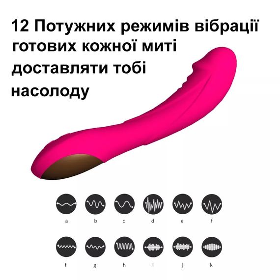 Вібратор для стимуляції зони G (USB, рожевий) | Зображення 3