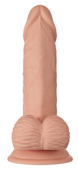 Фаллоимитатор с мошонкой на присоске BAILE - Beautiful Zebulon 7.6", BW-008108NR Sex Aura | Зображення 4