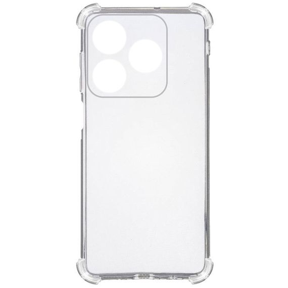 TPU чохол GETMAN Ease logo посилені кути Full Camera для Realme C63 4G Безбарвний (прозорий) | Зображення 1