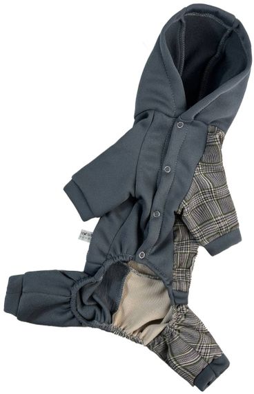 Костюм з клiтинкою сiрий D-183 | Зображення 3