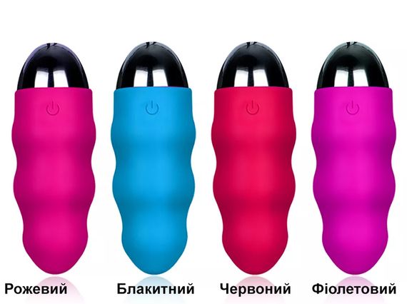 Віброяйце фіолетового кольору з пультом ДК (USB) | Зображення 8