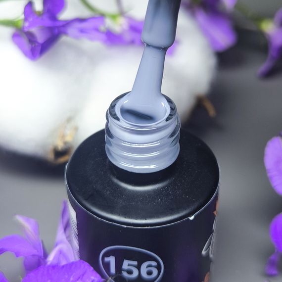 Гель-лак для ногтей Bee Nails 156 (синяя сталь) 8мл