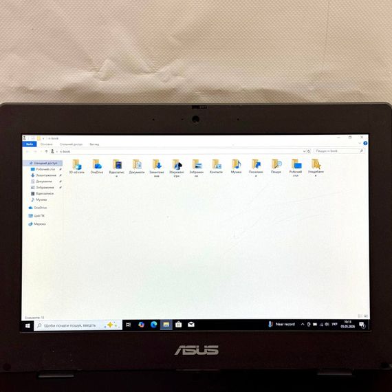 Нетбук Б-клаc Asus BR1100CK / 11.6" (1366x768) TN / Intel Pentium Silver N6000 (4 ядра по 1.1 - 3.1 GHz) / 4 GB DDR3 / 128 GB SSD / Intel UHD Graphics / WebCam / Windows 10 Pro б/в | Зображення 4