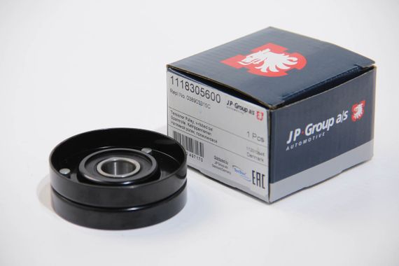 Ролик натяжний генератора 1.9 SDI/TDI (AGP/AQM) Golf IV/Caddy II, JP Group (1118305600) | Зображення 2