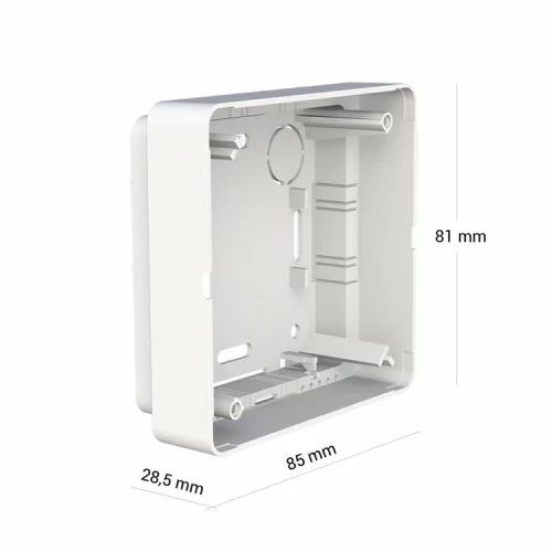 Адаптер для накладного монтажу терморегулятора Terneo, білий | Зображення 1