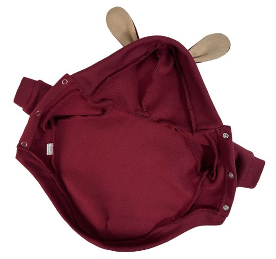 Толстовка Зайчик марсала Y-355 | Зображення 2