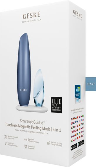 Безконтактна магнітна пілінг-маска GESKE Touchless Magnetic Peeling Mask 5в1 aquamarine | Зображення 7