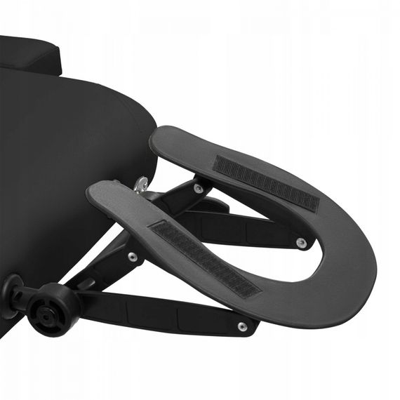 Масажний стіл складаний 4FIZJO Massage Table Alu W60 Black TABLEW60BLACK (P-5907739318374) | Зображення 9