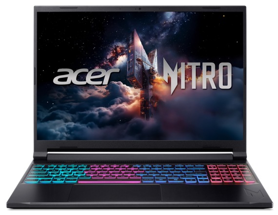 Ноутбук Acer Nitro V 16S AI ANV16S-41-R3BL (NH.U03EU.006) Obsidian Black