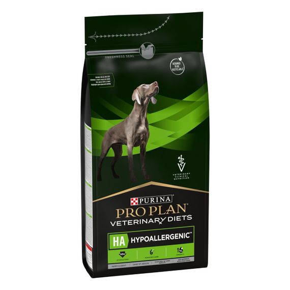 Сухой корм для собак с пищевой аллергией Purina Veterinary Diets HA Hypoallergenic 1.3 кг | Зображення 1