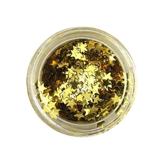 Глиттер Звездочки Золотые Stargazer GLITTER STARS Gold | Зображення 1