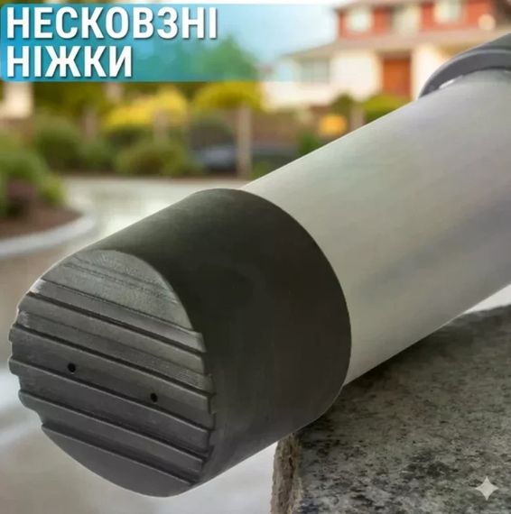 Складана телескопічна драбина LN-2,7 2,7 м • Універсальна драбина-стрем’янка для дому, дачі, ремонту, монтажу та господарських робіт | Зображення 3
