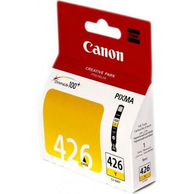Картридж Canon CLI-426 iP4840/4940/iX4940/6540/MG5140/6240/MX714/894 Yellow (4559B001)