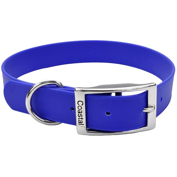 Нашийник біотановий для собак Coastal Fashion Waterproof Dog Collar, 61 см, синій