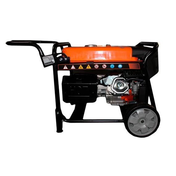 Генератор электроэнергии бензиновый GTM DK7500-L (7.0/7.5 кВт, 220 В, AVR, 3.6 л/час, 97 кг) | Зображення 3
