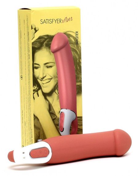 Мощный вибратор Satisfyer Vibes Master, гибкий литой силикон, 12 режимов работы, диаметр 46 мм | Зображення 3