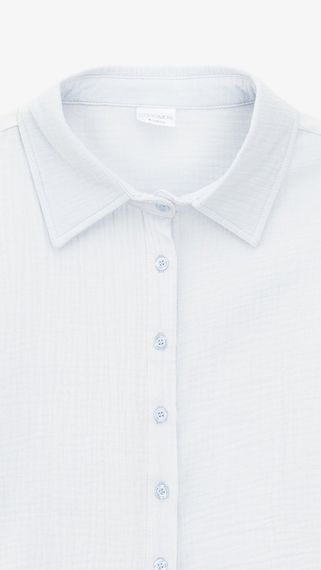 Костюм сорочка+штани для дівчинки Dinomin 2528 116 см Блакитний shop (2000999459986) | Зображення 2